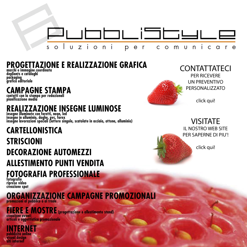 SERVIZI PUBBLICITARI A BUSTO ARSIZIO